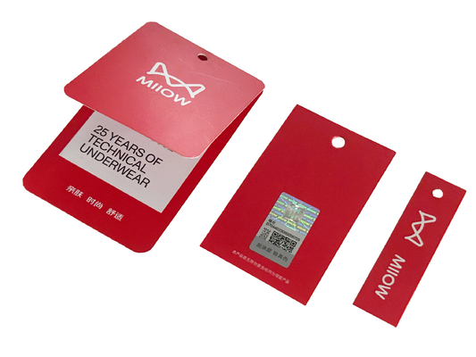 OEM Custom Paper Hang Tags Custom Geprinte Hang Tags