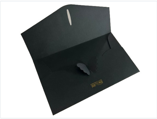 Klassieke zakelijke enveloppen op maat Premium wit papier Schil en afdichting