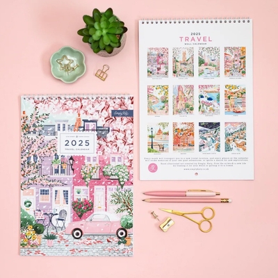 Aanpasbare muurkalender vakantie / seizoensthema 12 foto's aanpasbaar voor uw zakelijke promoties