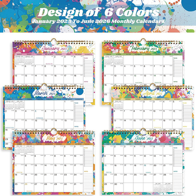 Full Color Business Branded Custom Desk Calenders voor personalisatie en branding