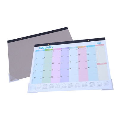 Aanpassing Wandkalender Vakantie / Seizoensthema Spiraal gebonden Glanse Papier Type