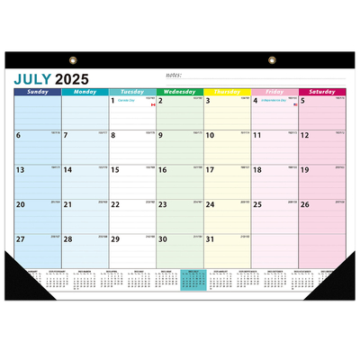 12 Foto's Aanpassing Wandkalender met Glanzend Papier Type en Grote Amerikaanse Vakanties gemarkeerd