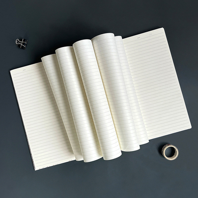 Monochrome kleurenschema A5 Spiraal hardcover Notebook Standard Prestatie standaard