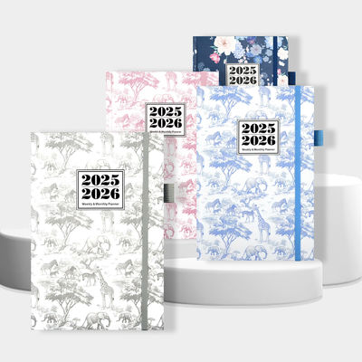 Academische scenario's gepersonaliseerd notitieboek met reliëf ontwerptechniek