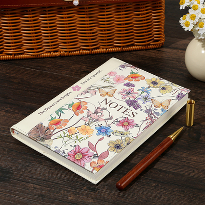 A5 spiraalgebonden hardcover notitieboek met aangepaste omslagafbeelding