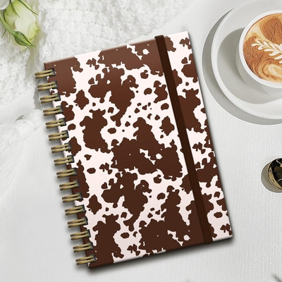 5.8 x 8.3 inch Pagina grootte Spiraal hardcover Notebook Hoge duurzaamheid Aanpasbare kleur