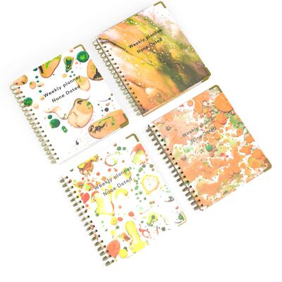 100 pagina's aangepast notitieboek met witte pagina's, uitstekende keuze voor team samenwerking en strategie ontwikkeling