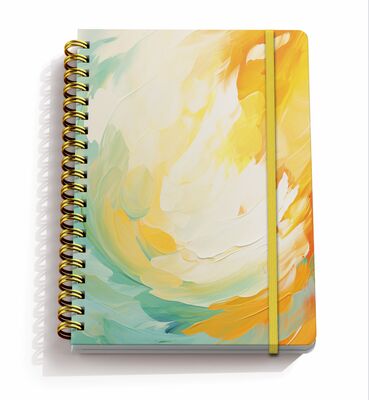 Logo Print Custom Journal Notebook Spiral Binding Perfect voor Executive Gifts Corporate Events en Business Seminars