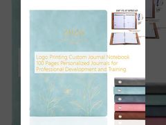 Logo bedrukken Aangepast Journal Notebook 100 Pagina's Gepersonaliseerde Journals voor Professionele Ontwikkeling en Training