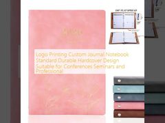 Logo Print Custom Journal Notebook Standaard Duurzaam hardcover Design Geschikt voor conferenties Seminars en professioneel