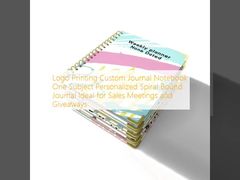 Spiraalnotitieboekje Zwart Hardcover Elegant