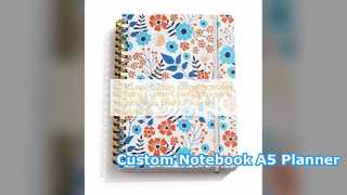 Aangepaste hardcover notitieboekje 0,5 pond A5 planner